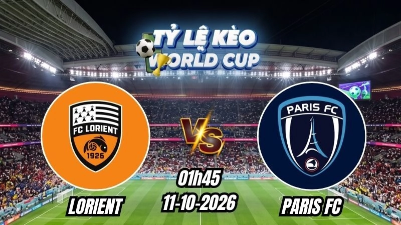 Soi kèo nhà cái Lorient vs Paris FC 01h45 - 11/10/2026
